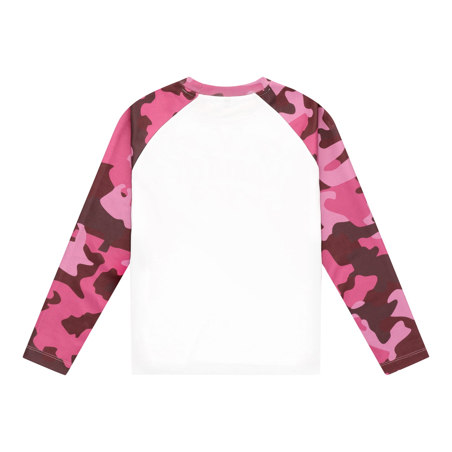 LUKAMACHAIN LONG SLEEVE TEE ARMY PINK