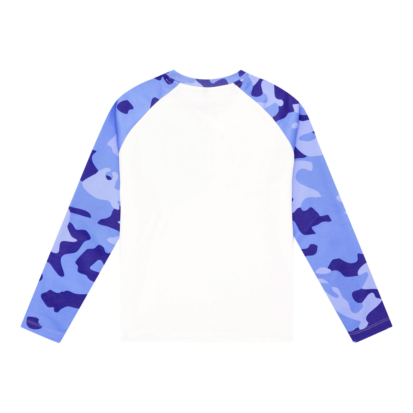 LUKAMACHAIN LONG SLEEVE TEE ARMY BLUE