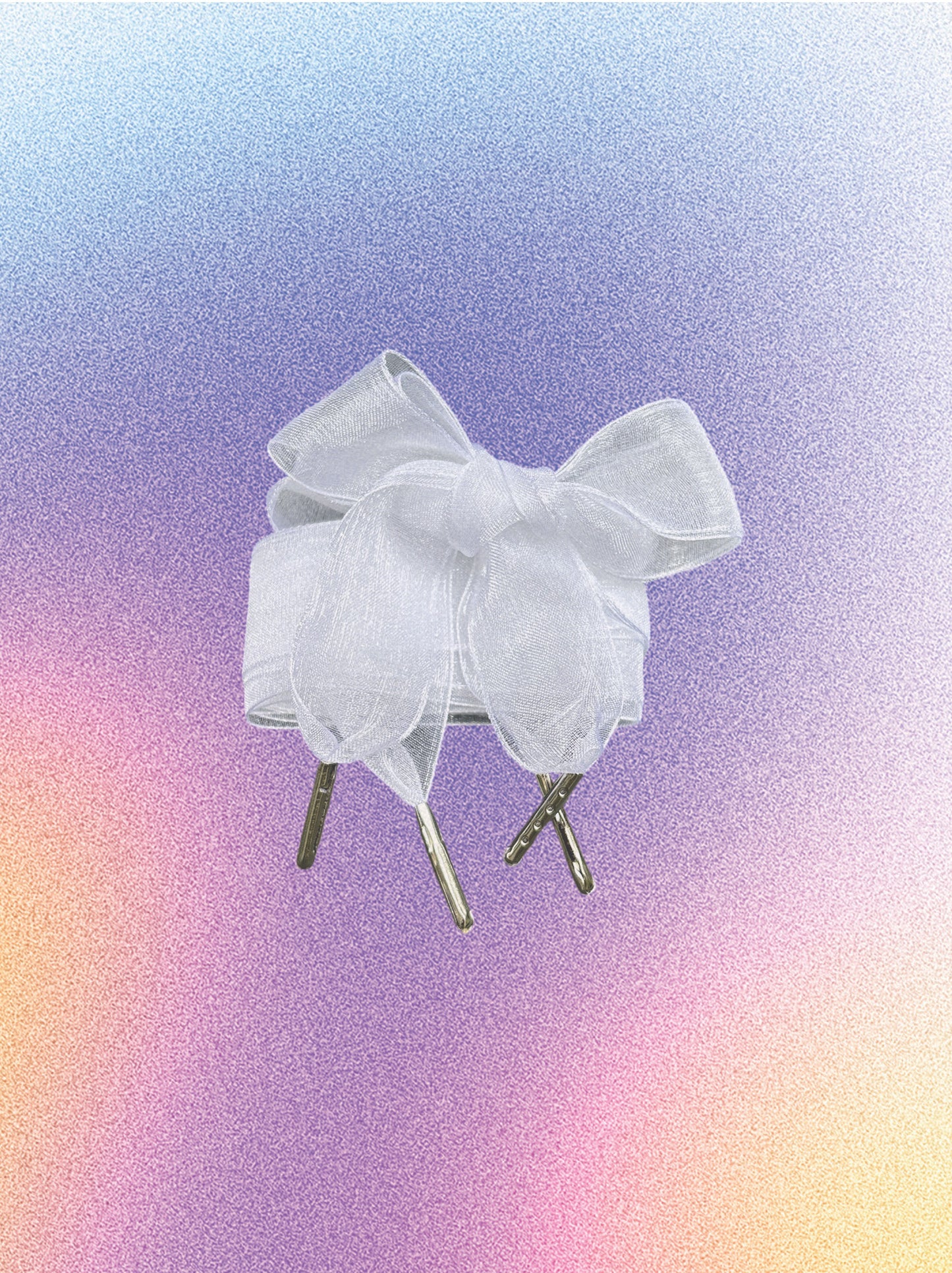 QTOS WHITE CHIFFON LACES