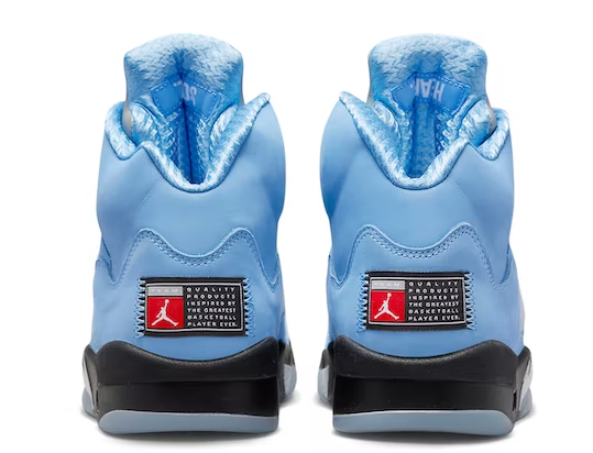 Blue jordan 2025 retro 5