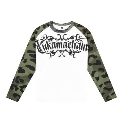 LUKAMACHAIN LONG SLEEVE TEE LEOPARD