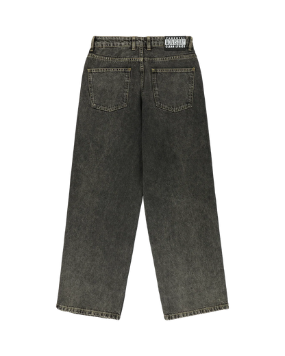 KEEP IT CLEAN - LOOSE PANT - FADED BLACK