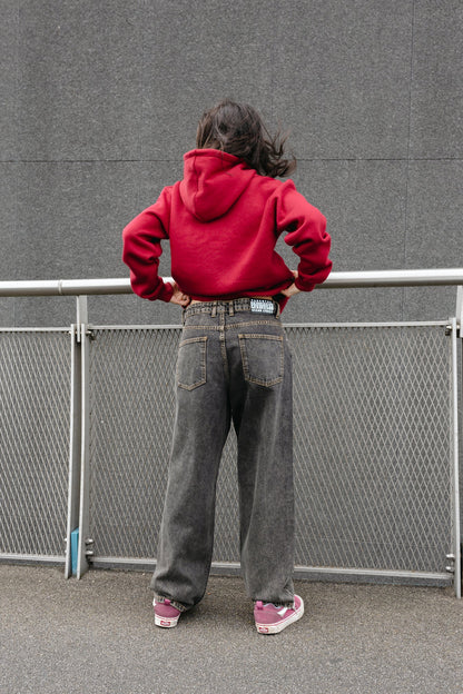 KEEP IT CLEAN - LOOSE PANT - FADED BLACK