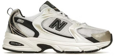 NEW BALANCE 530 WHITE LIGHT GOLD METALLIC
