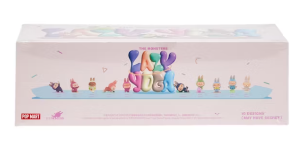 POP MART LABUBU THE MONSTERS LAZY YOGA SERIES FIGURES SINGLE BLIND BOX