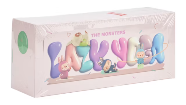 POP MART LABUBU THE MONSTERS LAZY YOGA SERIES FIGURES SINGLE BLIND BOX
