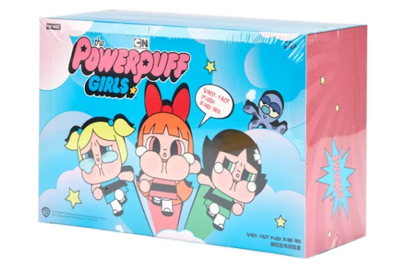 POP MART CRYBABY x POWERPUFF GIRLS SERIES VINYL FACE PLUSH SINGLE BLIND BOX