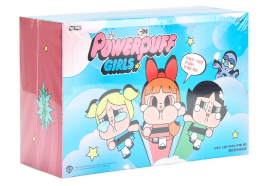 POP MART CRYBABY x POWERPUFF GIRLS SERIES VINYL FACE PLUSH SINGLE BLIND BOX