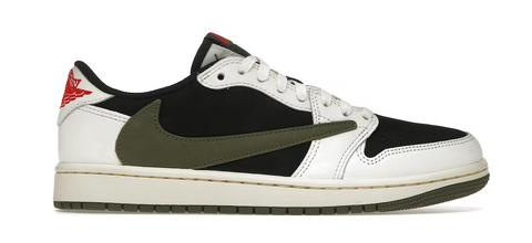 JORDAN 1 RETRO LOW OG TRAVIS SCOTT OLIVE (F)