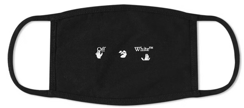 OFF-WHITE NEW LOGO FACE MASK