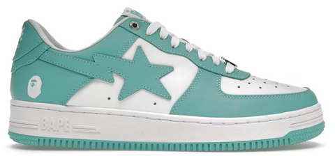 BAPE STA LOW WHITE GREEN
