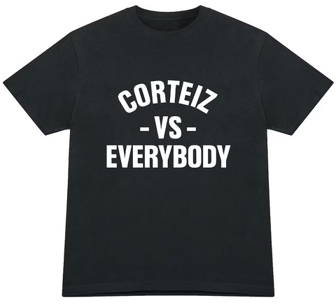CORTEIZ VS TEE BLACK