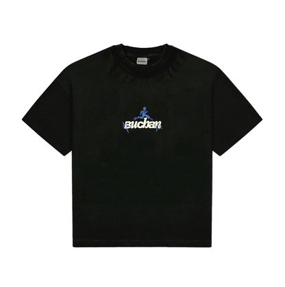 BUCHAN T-SHIRT JUMPING JACK TREE - BLACK
