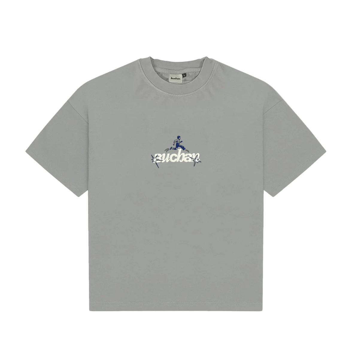 BUCHAN T-SHIRT JUMPING JACK TEE - GREY