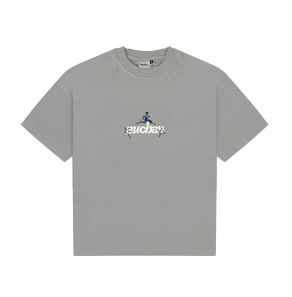 BUCHAN T-SHIRT JUMPING JACK TEE - GREY