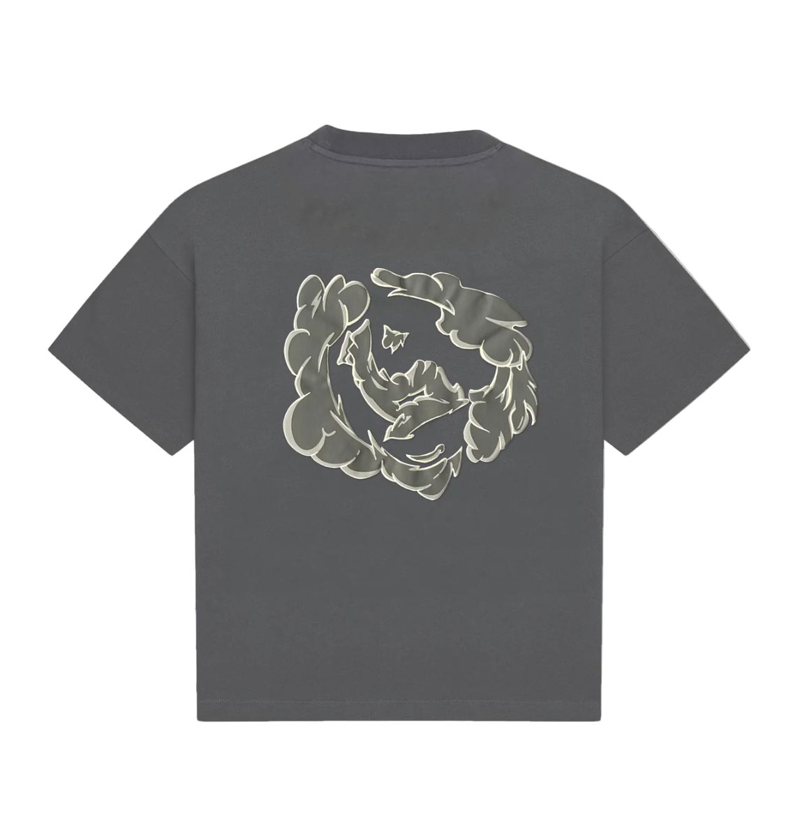 BUCHAN T-SHIRT WIND TEE - DARK GREY