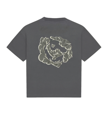 BUCHAN T-SHIRT WIND TEE - DARK GREY