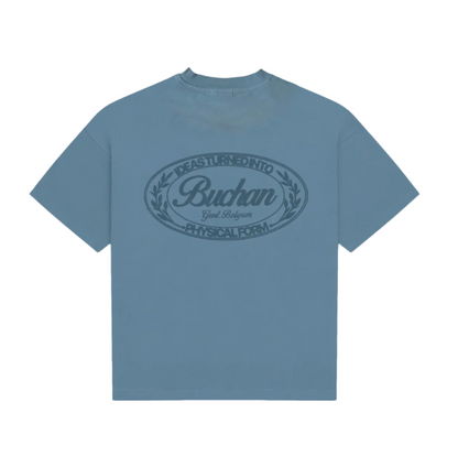 BUCHAN T-SHIRT VICTORY TEE - BLUE