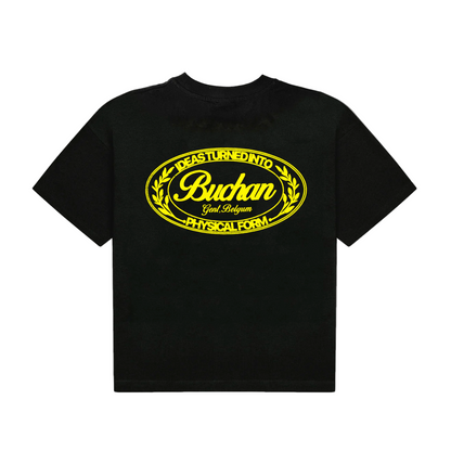 BUCHAN T-SHIRT VICTORY TEE - BLACK