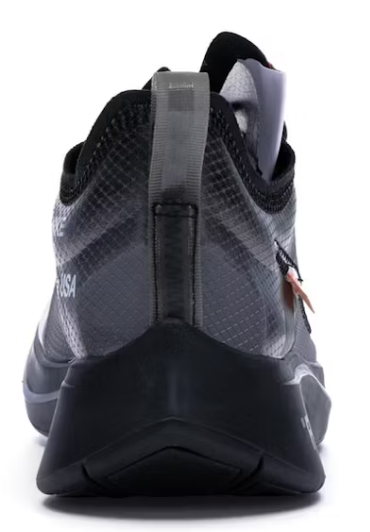 NIKE ZOOM FLY OFF-WHITE BLACK SILVER