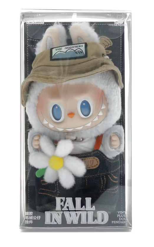 POP MART LABUBU THE MONSTERS FALL IN WILD VINYL PLUSH PENDANT