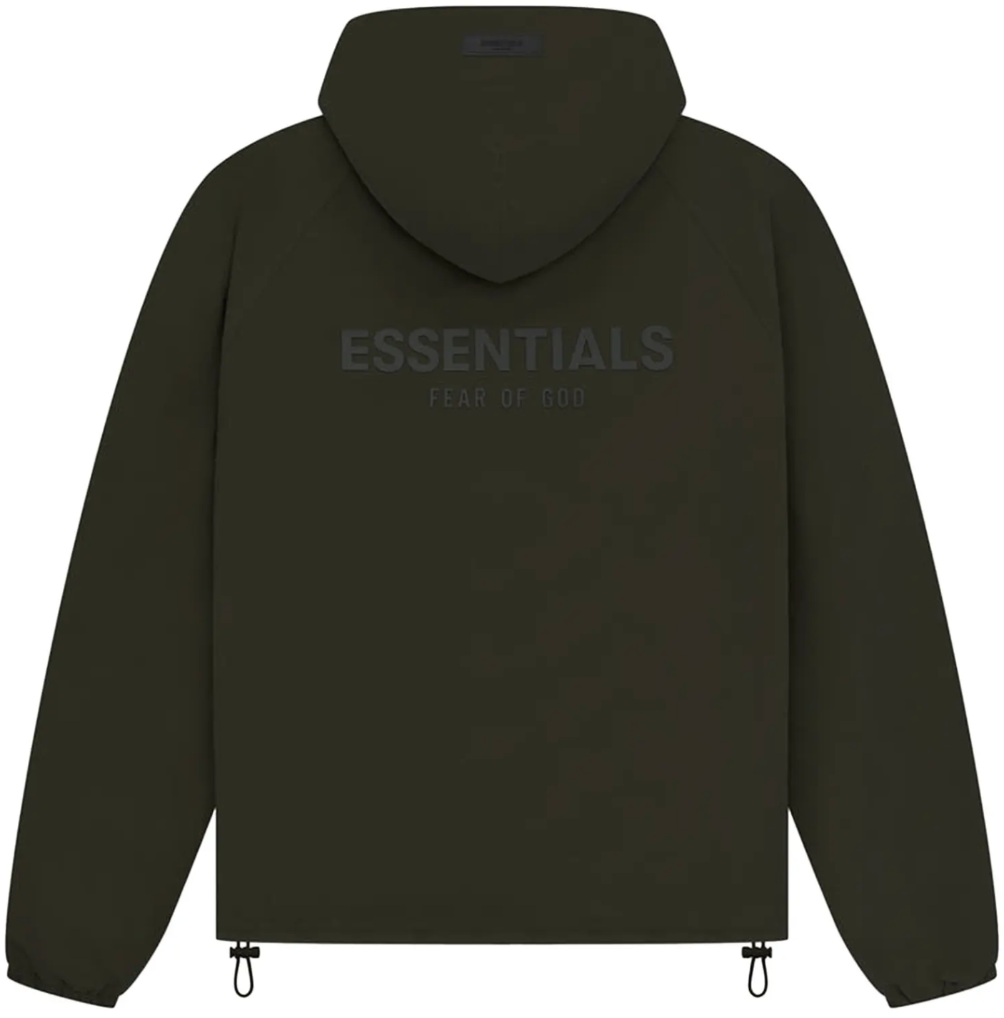 FEAR OF GOD ESSENTIALS ZIP JACKET BLACK