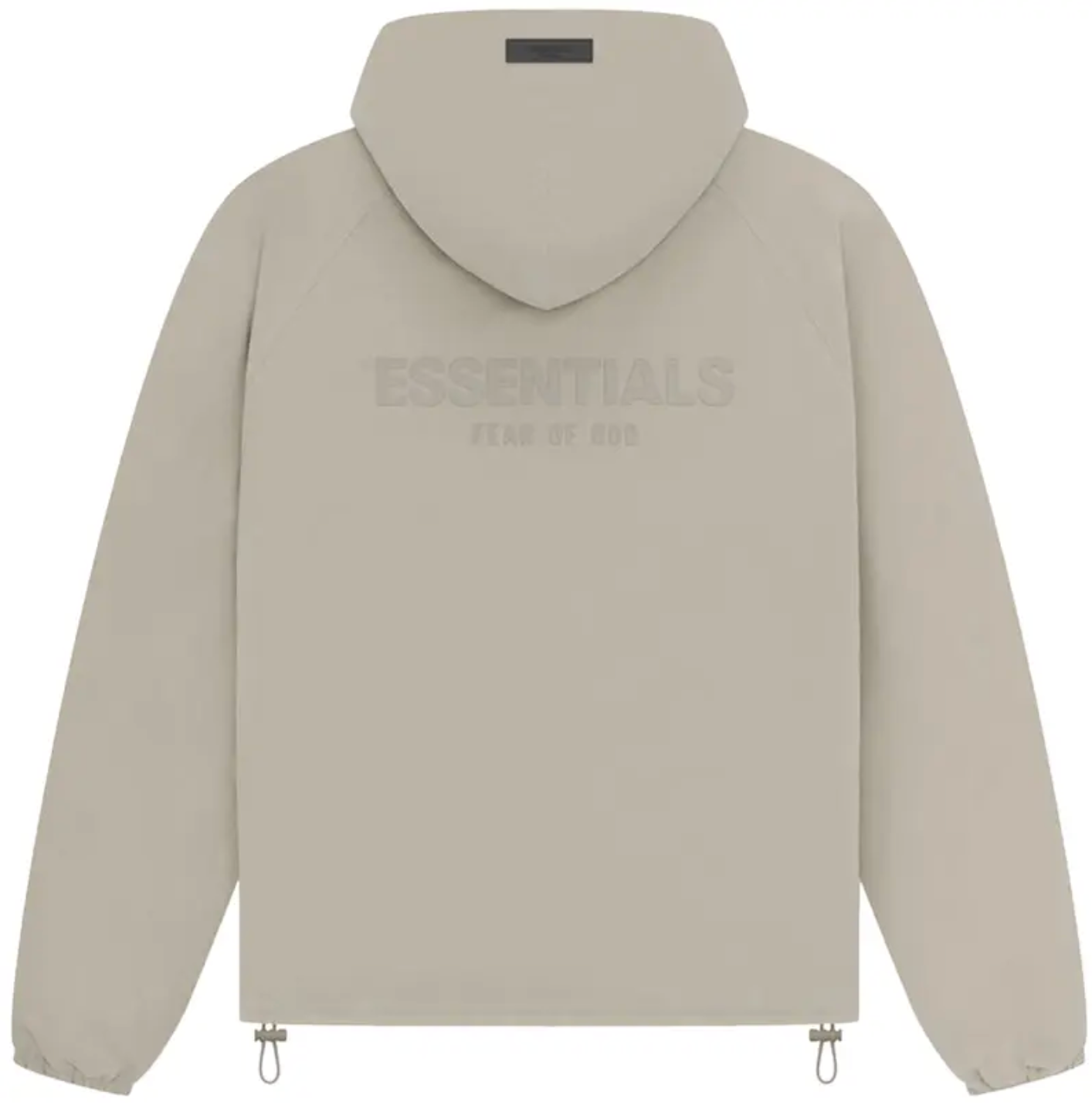 FEAR OF GOD ESSENTIALS ZIP JACKET GRAY