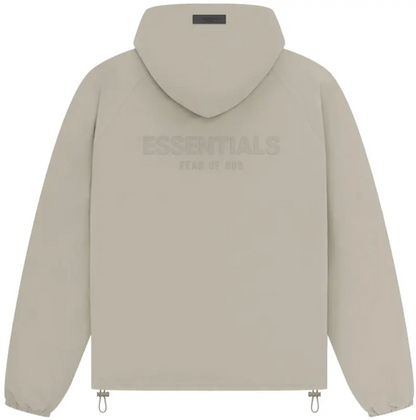 FEAR OF GOD ESSENTIALS ZIP JACKET GRAY