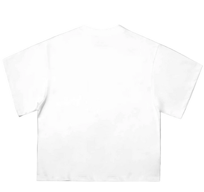 NOISSEY BOXY OVERSIZED T-SHIRT WITH GLITTERING STATUE OF LIBERTY PRINT