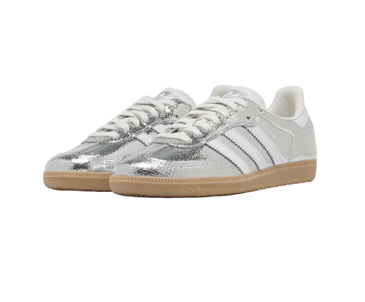 ADIDAS SAMBA OG SILVER METALLIC (W)