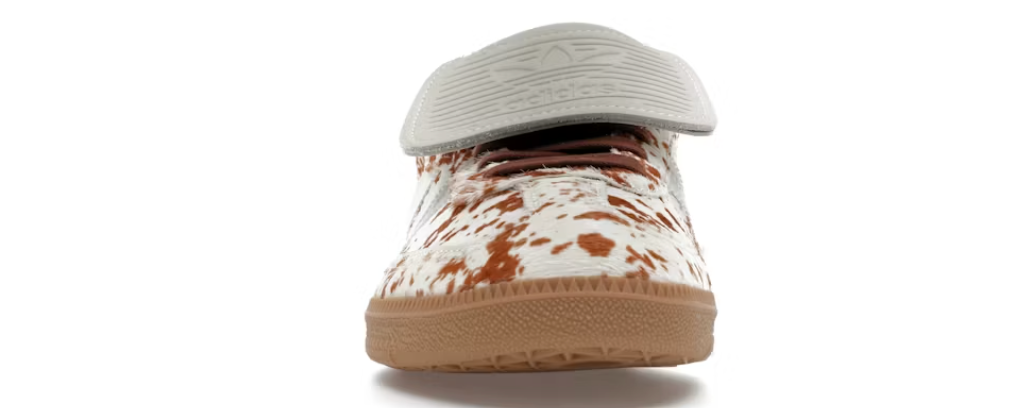 ADIDAS SAMBA LT COW PRINT BROWN WHITE (W)
