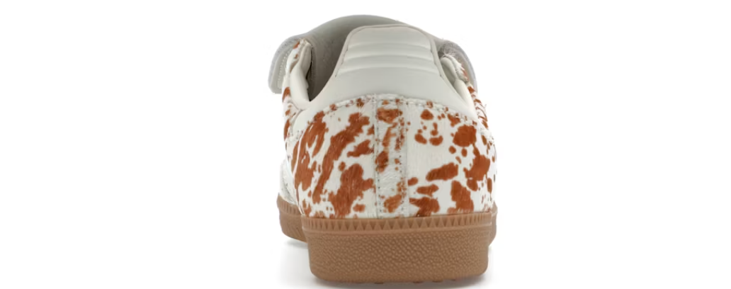 ADIDAS SAMBA LT COW PRINT BROWN WHITE (W)