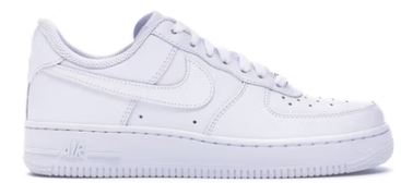 NIKE AIR FORCE 1 LOW TRIPLE BLANC (W)