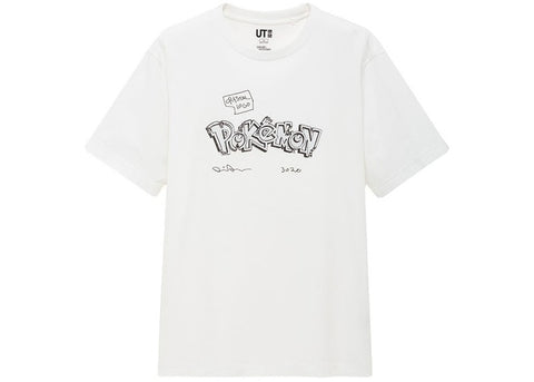 DANIEL ARSHAM X POKEMON X UNIQLO CRYSTAL LOGO TEE (US MENS SIZING) WHITE