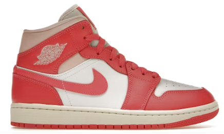 JORDAN 1 MID FRAISES ET CRÈME (W)