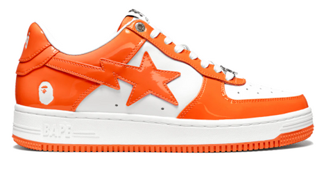 BAPE STA LOW ORANGE