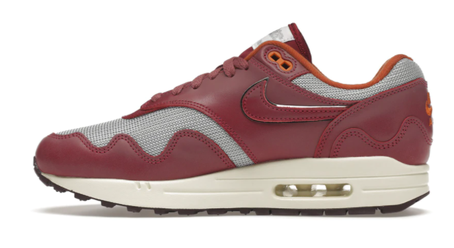 NIKE AIR MAX PATTA WAVES RUSH MAROON (SPECIAL BOX BRACELET