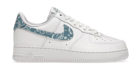 NIKE AIR FORCE 1 LOW BLEU PAISLEY (W)