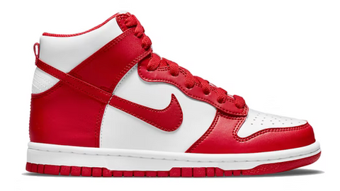 NIKE DUNK HIGH UNIVERSITY ROUGE (GS)