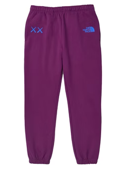 KAWS X THE NORTH FACE SWEATPANTS PAMPLONA PURPLE