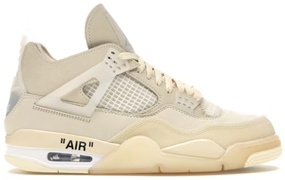 JORDAN 4 RETRO OFF-WHITE SAIL (W)