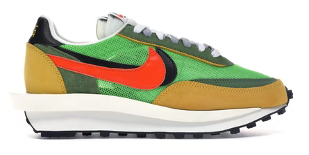 NIKE LD WAFFLE SACAI GREEN MULTI