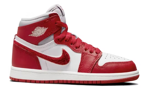 JORDAN 1 RETRO HIGH OG VARSITY ROUGE (PS)