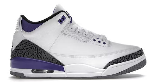 JORDAN 3 IRIS FONCÉ RÉTRO