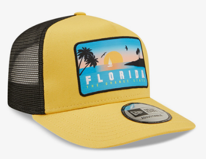 NEW ERA FLORIDA POST CARD TRUCKER HAT