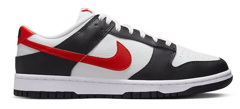 NIKE DUNK LOW RED SWOOSH PANDA