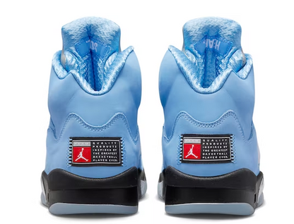 JORDAN 5 RETRO UNC UNIVERSITY BLUE DRIP DROPS