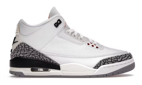 JORDAN 3 RÉTRO CIMENT BLANC RÉIMAGINÉ