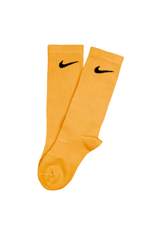 NIKE ORANGE DYED SOCKS